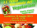 XI Festa Nazionale dei&nbsp;Vegetariani
