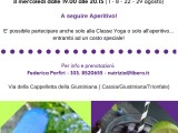 Classe Yoga all’aperto e Aperitivo 100% bio e&nbsp;veg!