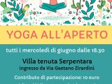 Yoga all’aperto alla Villa Tenuta&nbsp;Serpentara
